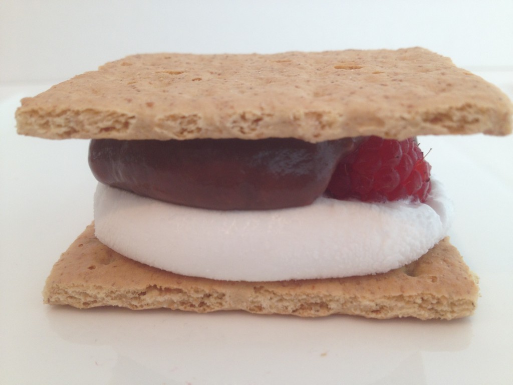 InspiringKitchen.com Chocolate Pudding S'mores