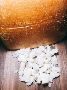 Roasted Brussel Sprouts with Balsamic Vinegar and Parmesan Cheese