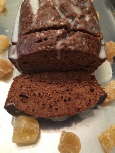 Gingerbread with Crystallized Ginger