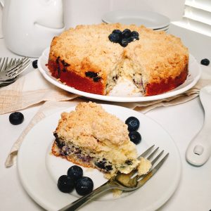 blueberry crumb coffee cake