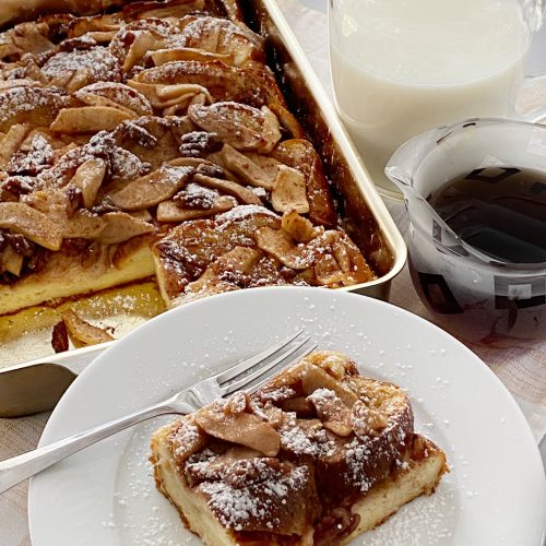 apple spice french toast