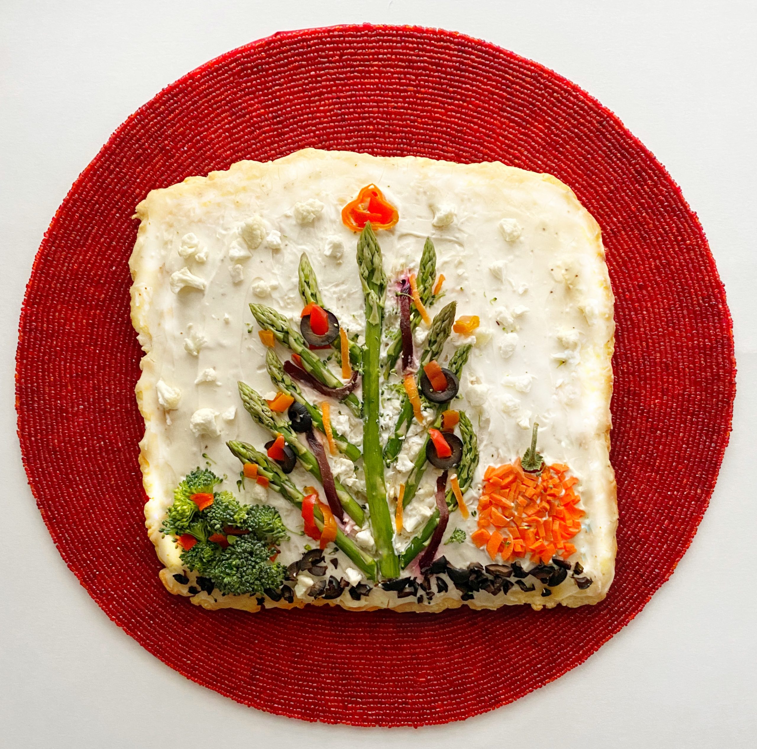Peppered Vegetable Pizza