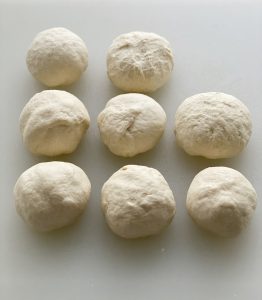 bagel dough balls